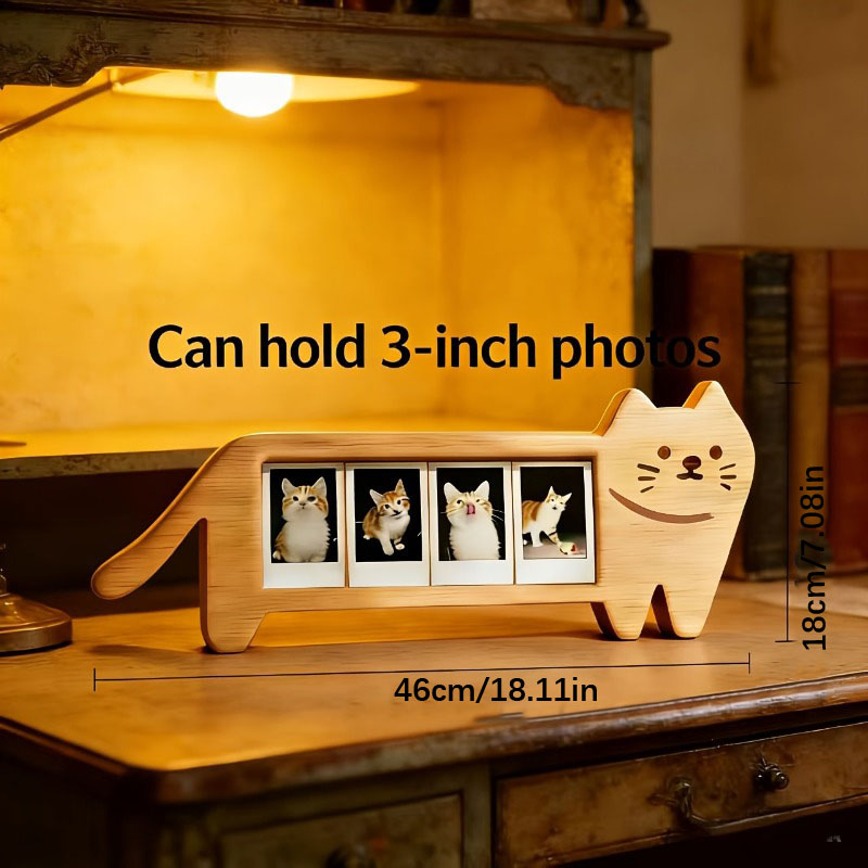 Wood Photo Frame Animal Shape  - Bamboo Photo Frame ulasan dan harga