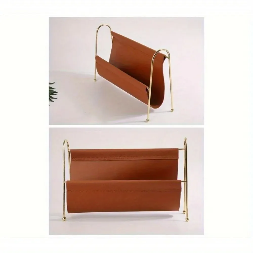 Nordic Metal Magazine Rack - F - Home Decor Magazine ulasan dan harga