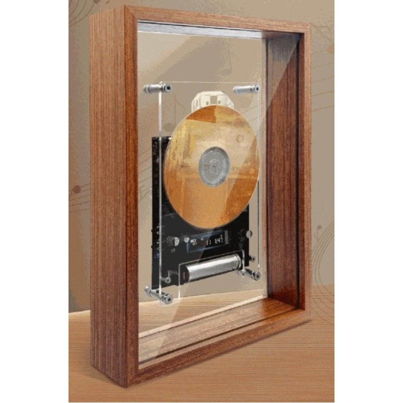 Player Transparent acrylic wal - Bamboo Photo Frame ulasan dan harga