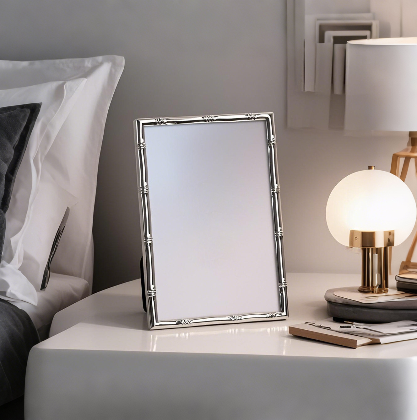 Aluminum European Photo Frame  - Bamboo Photo Frame ulasan dan harga