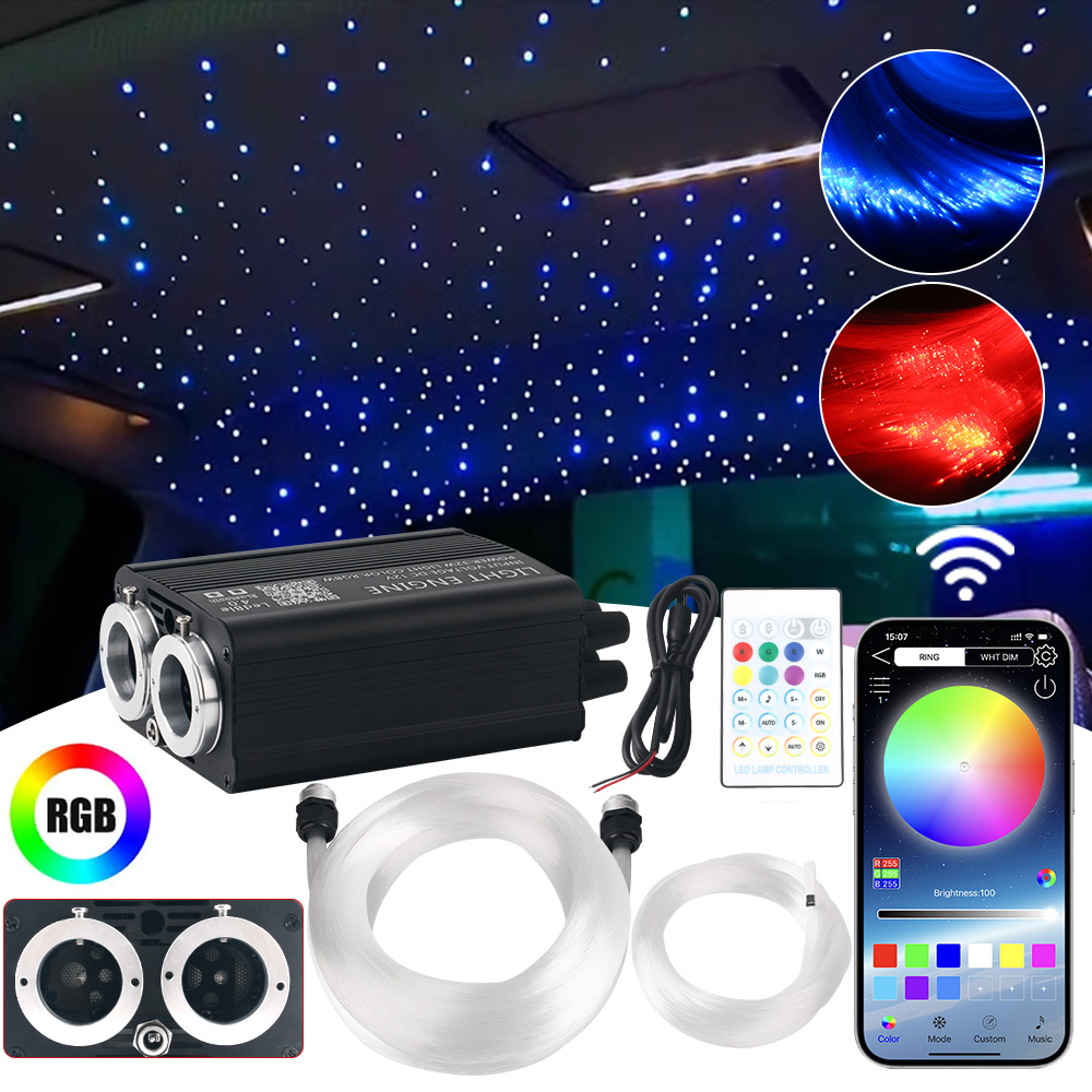 16W Car Starry Sky Light Car H - Home Decor Free App ulasan dan harga