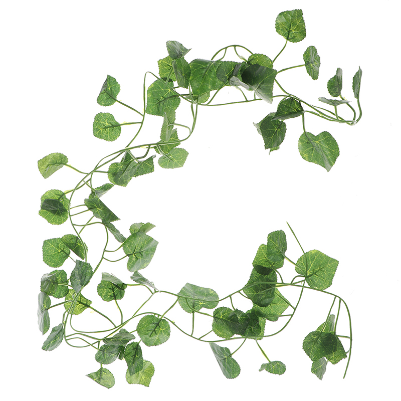2.0m Artficial Vine Green Plan - Rattan Plant Basket ulasan dan harga