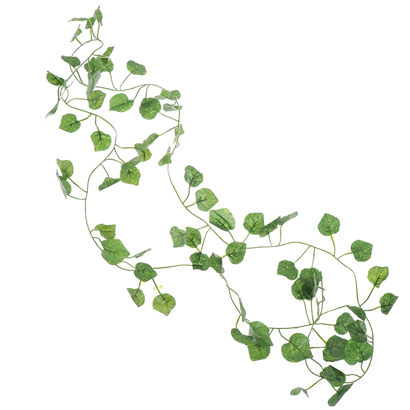 2.0m Artficial Vine Green Plan - Rattan Plant Basket ulasan dan harga
